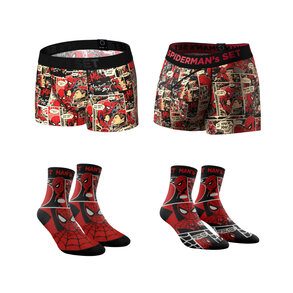 Комплект білизни "Red Comic Family Pack"
