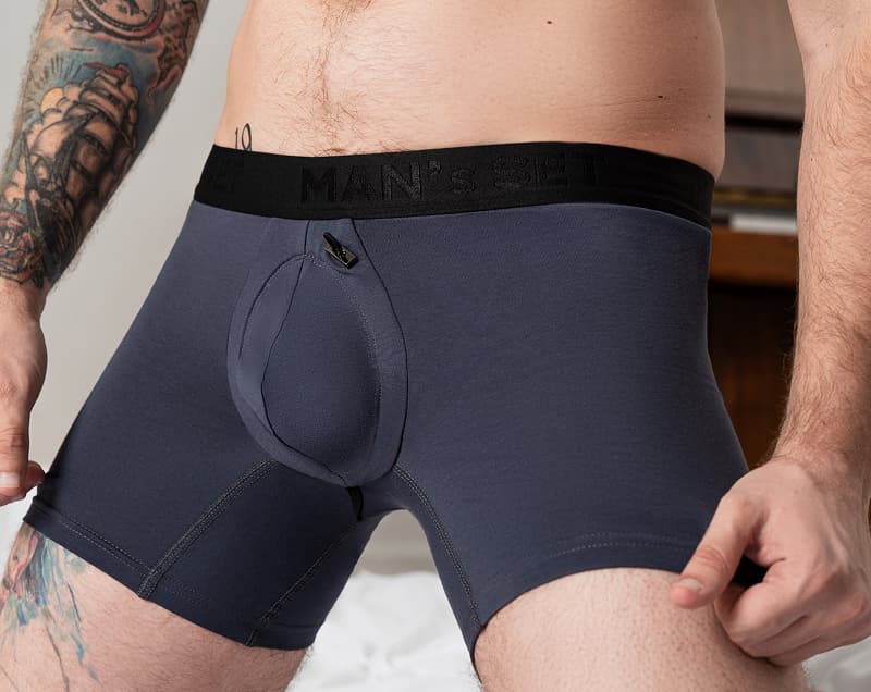 Боксери з регульованою кишенею Чоловічі боксери Intimate PRO з регульованою кишенею