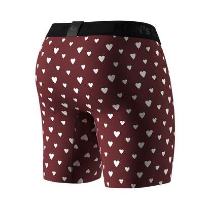 Чоловічі боксери, Anatomic Long 2.0, Black Series, Pure Love вид ззаду