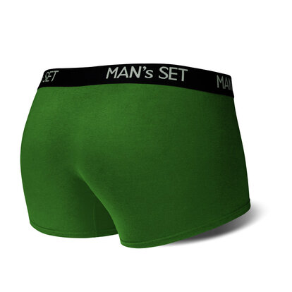 Чоловічі анатомічні боксери з бавовни, Modern, хакі  MAN's SET вигляд 1 