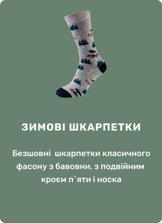 Зимові шкарпетки