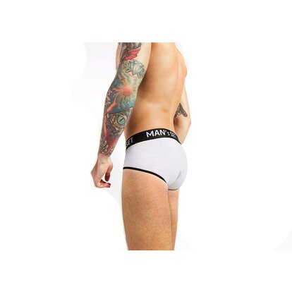 Чоловічі труси бріфи з бавовни, Anatomic Briefs, білий  MAN's SET вигляд 3 