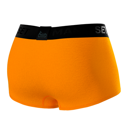 Чоловічі анатомічні спортивні боксери Anatomic Sport 2.0 Black Series, помаранчевий  MAN's SET вигляд 3 