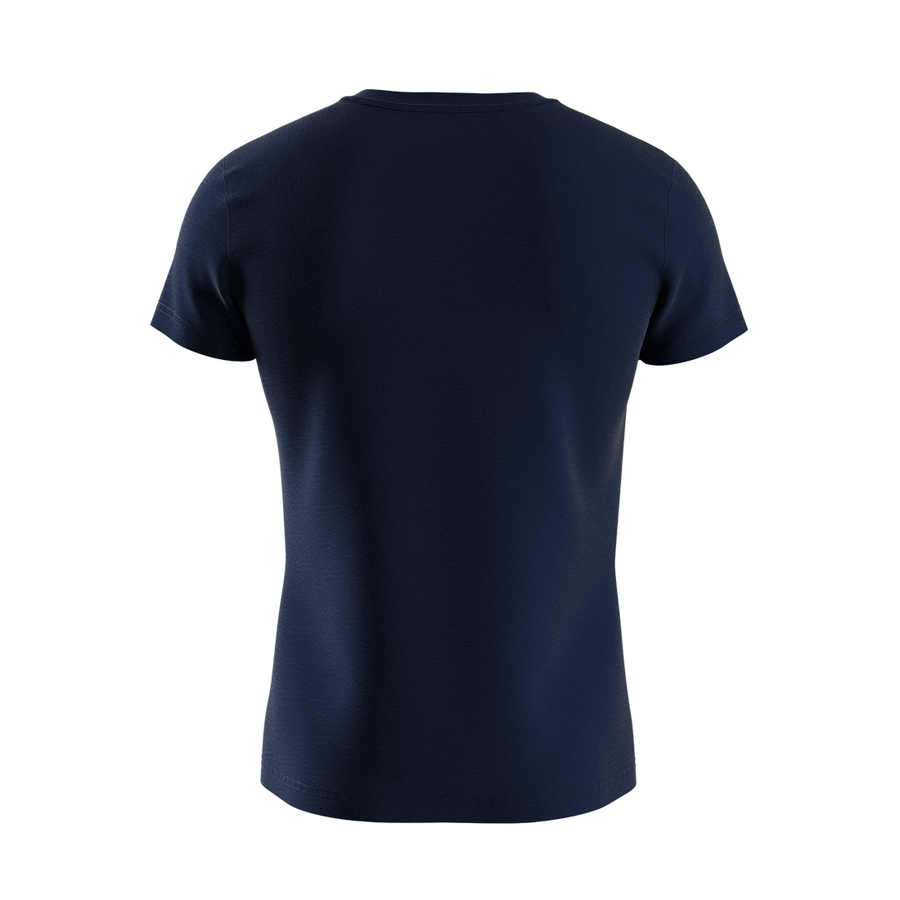 Футболка Basic V-neck, синій