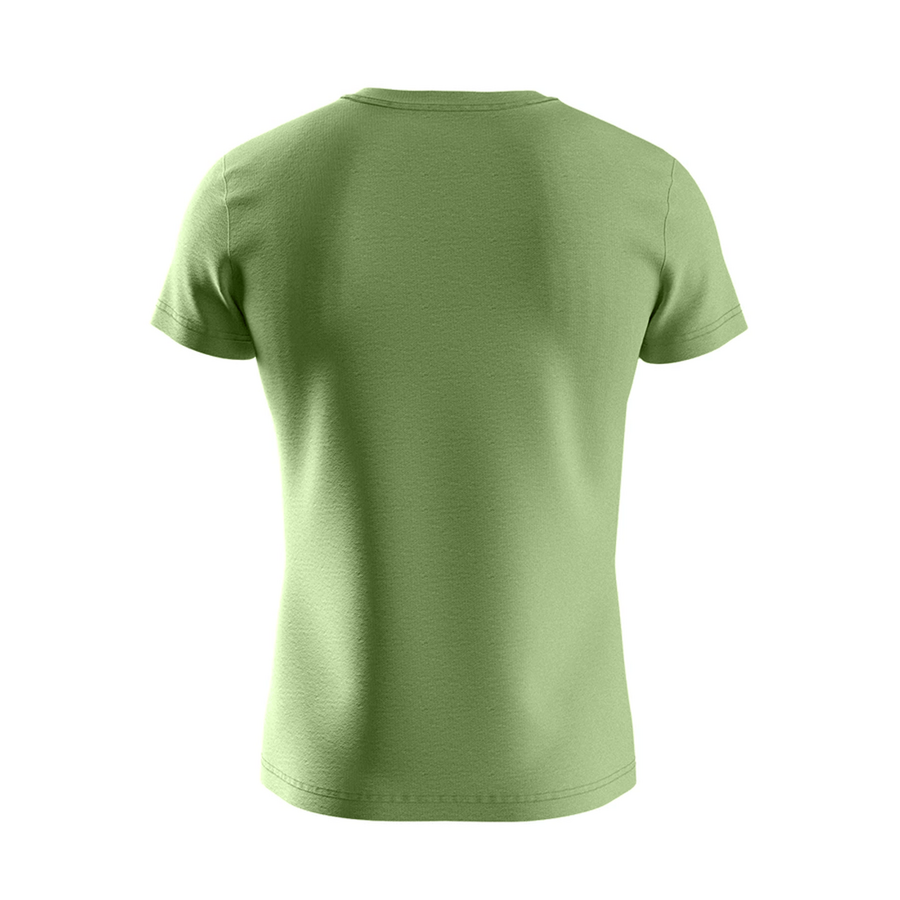 Футболка Basic V-neck, оливковий