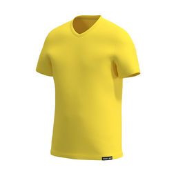 Футболка Basic V-neck, жовтий (уцінка)