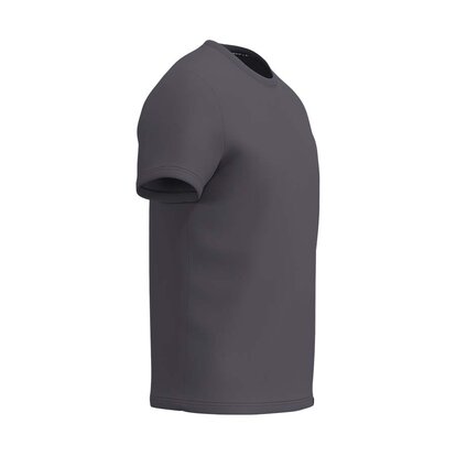 Футболка Basic U-neck, графітовий  MAN's SET вигляд 3 
