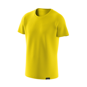 Футболка Basic U-neck, желтый (уценка)