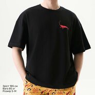 Футболка Oversize Unisex, чорний, RESORTER