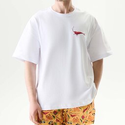 Футболка Oversize Unisex, белый, RESORTER