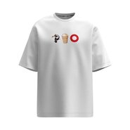 Футболка Oversize Unisex, білий, Cream Summer