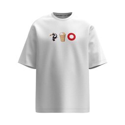 Футболка Oversize Unisex, білий, Cream Summer