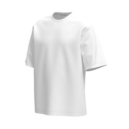 Белая футболка Oversize Unisex , вид спереди