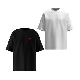 Комплект футболок oversize unisex "Shrimp Set" 2 шт
