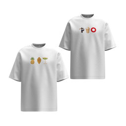 Комплект футболок oversize unisex "Sweet" 2 шт