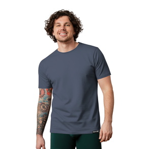 Футболка Basic U-neck, графітовий