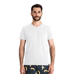 Футболка Basic V-neck, білий