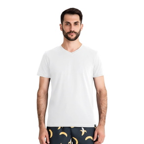 Футболка Basic V-neck, белый