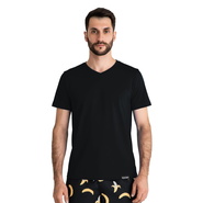 Футболка Basic V-neck, чорний