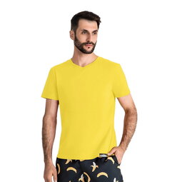 Футболка Basic V-neck, жовтий
