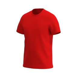 Футболка Basic U-neck Kids, красный