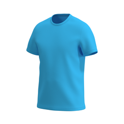 Футболка Basic U-neck Kids, бірюзовий