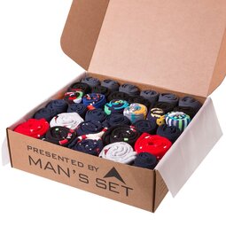 Годовой комплект мужских носков Socks MIX, 34 пары