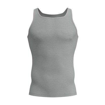 Майка чоловіча (100% cotton), T-Shirt, сірий  MAN's SET вигляд 2 
