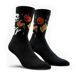 Носки мужские Classic Printed Socks, хлопковые, Spicy Pumpkin