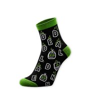 Шкарпетки чоловічі Middle Printed Socks, "Онлайн", чорний