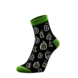 Шкарпетки чоловічі Middle Printed Socks, "Онлайн", чорний