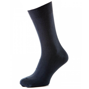 Шкарпетки чоловічі класичні з бавовни, осінь/зима, синій