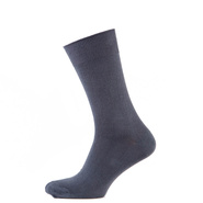 Шкарпетки чоловічі Classic бавовняні, весна/літо, темно-сірі