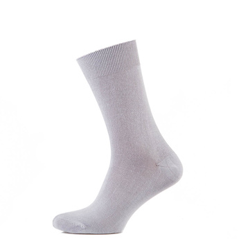 Шкарпетки чоловічі  Classic бавовняні, весна/літо,  світло-сірі