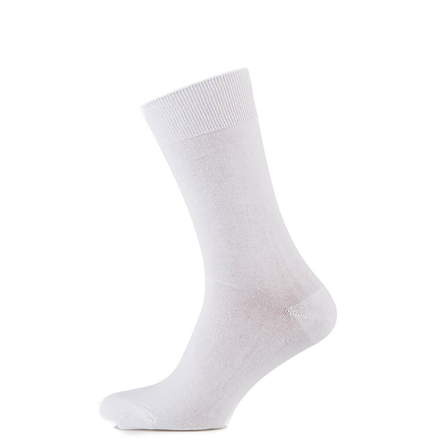 Шкарпетки чоловічі Classic бавовняні, весна/літо, білі
