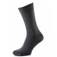 Шкарпетки чоловічі класичні з бавовни, осінь/зима, сірий
