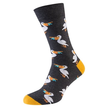 Шкарпетки чоловічі кольорові з бавовни, "Пелікан"