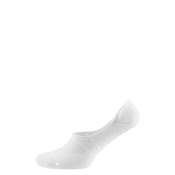 Шкарпетки чоловічі сліди з модалу Light з силіконом, білий