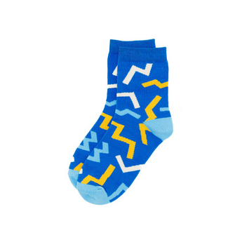 Шкарпетки дитячі Middle бавовняні, абстракція