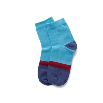 Шкарпетки дитячі Middle бавовняні, блакитні
