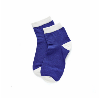 Шкарпетки дитячі Middle бавовняні, темно-сині