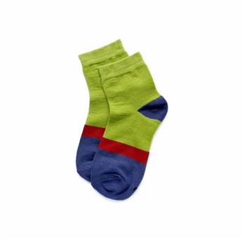 Шкарпетки дитячі Middle бавовняні, салатові
