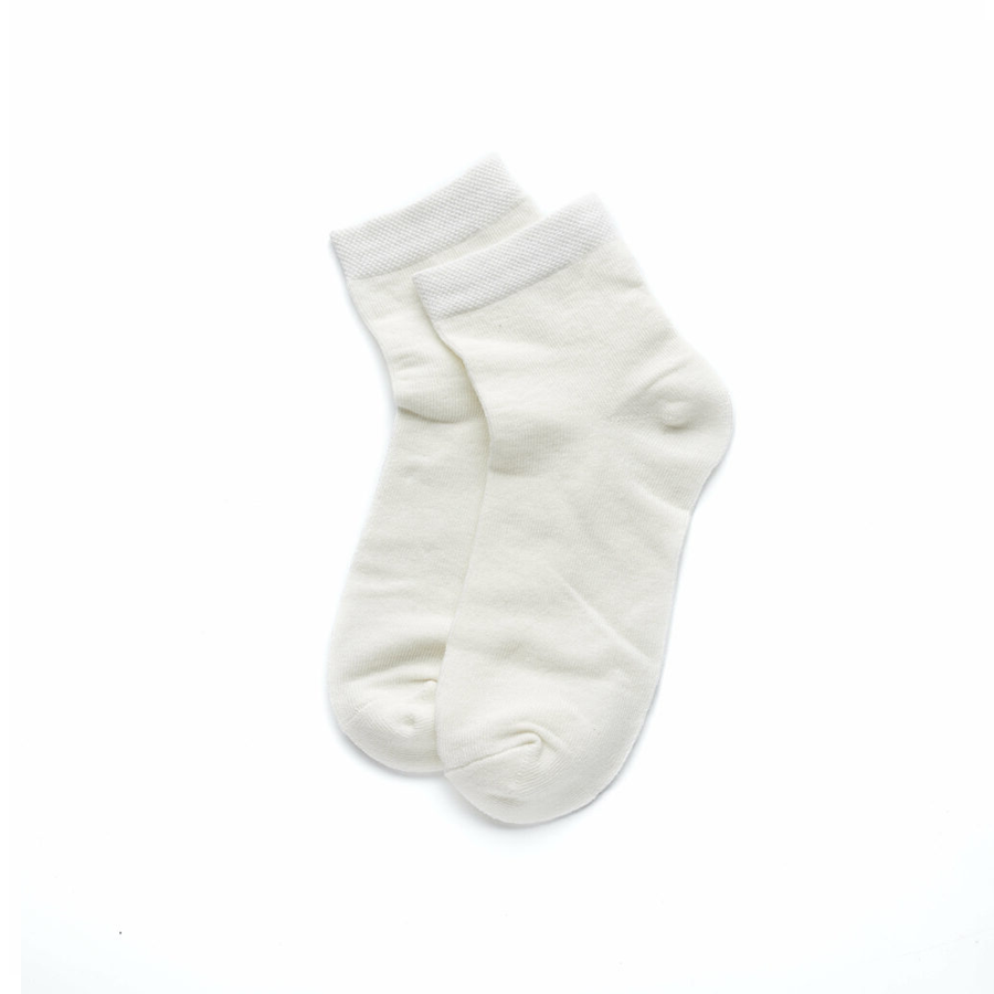 Шкарпетки дитячі Middle бавовняні, молочні