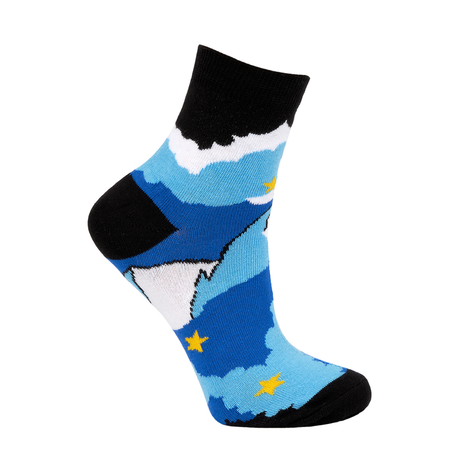 Шкарпетки дитячі Middle Printed Socks, НЛО