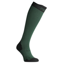 Носки мужские компрессионные Summer LongDry PRO, чёрно-зелёные