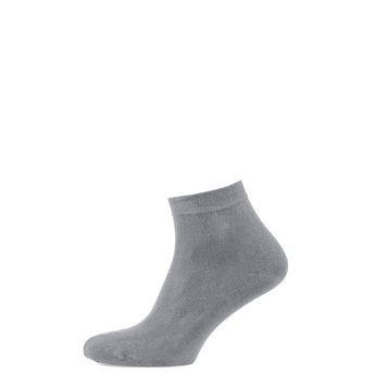 Шкарпетки чоловічі Middle бавовняні, світло-сірі