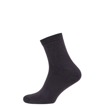 Шкарпетки чоловічі Winter Middle бавовняні, темно-сірі