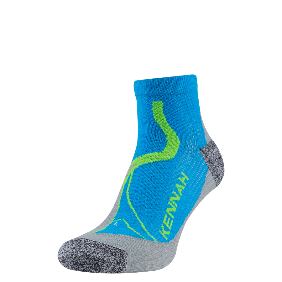 Шкарпетки чоловічі спортивні для бігу, KENNAH, блакитний
