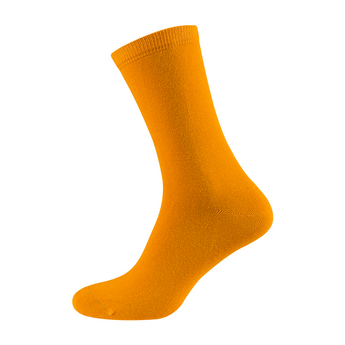 Шкарпетки чоловічі кольорові з бавовни, помаранчевий