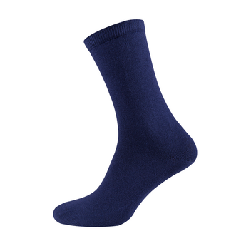 Носки мужские цветные из хлопка, темно-синий
